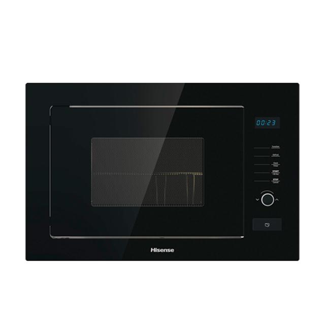MICRO ONDE HISENSE ENCASTRABLE 25LITRES AVEC GRILLE NOIR F