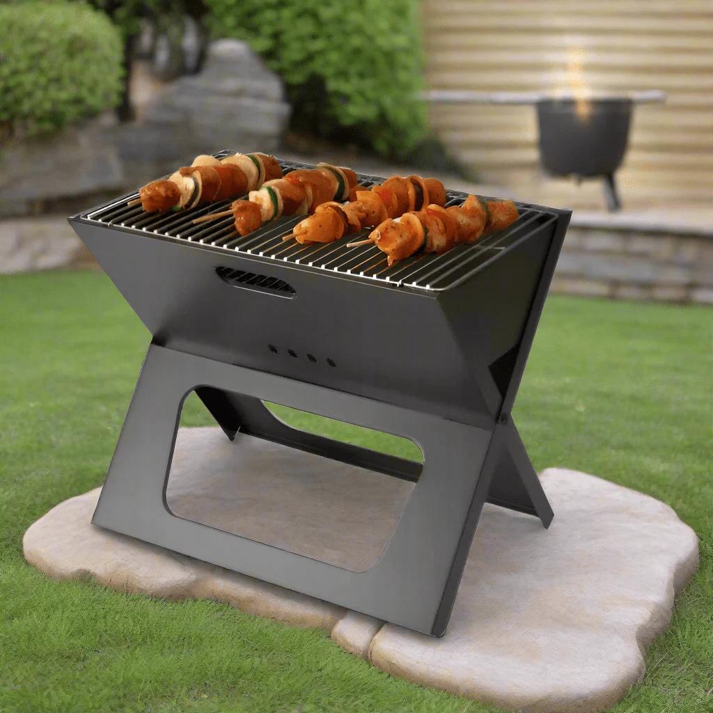 BARBECUE AU CHARBON DECAKILA NOIR B miniature 2