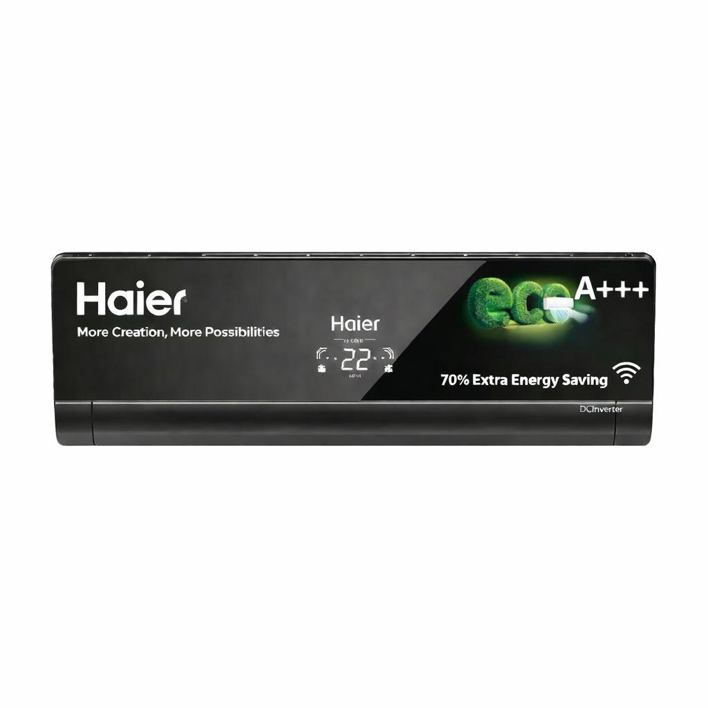 SPLIT HAIER 25000BTU 3CV NOIR WIFI MIRROIR miniature 2
